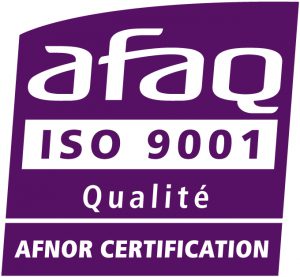 Logo certification AFAQ ISO 9001